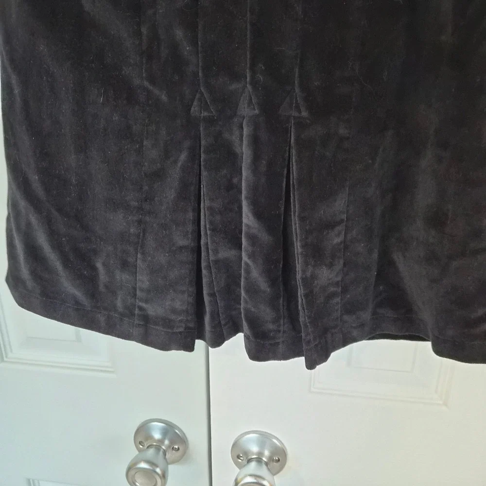 April‎ Cornell Kids Black Velvet Victorian Jacket Coat Cornelloki Size 4 Gothic